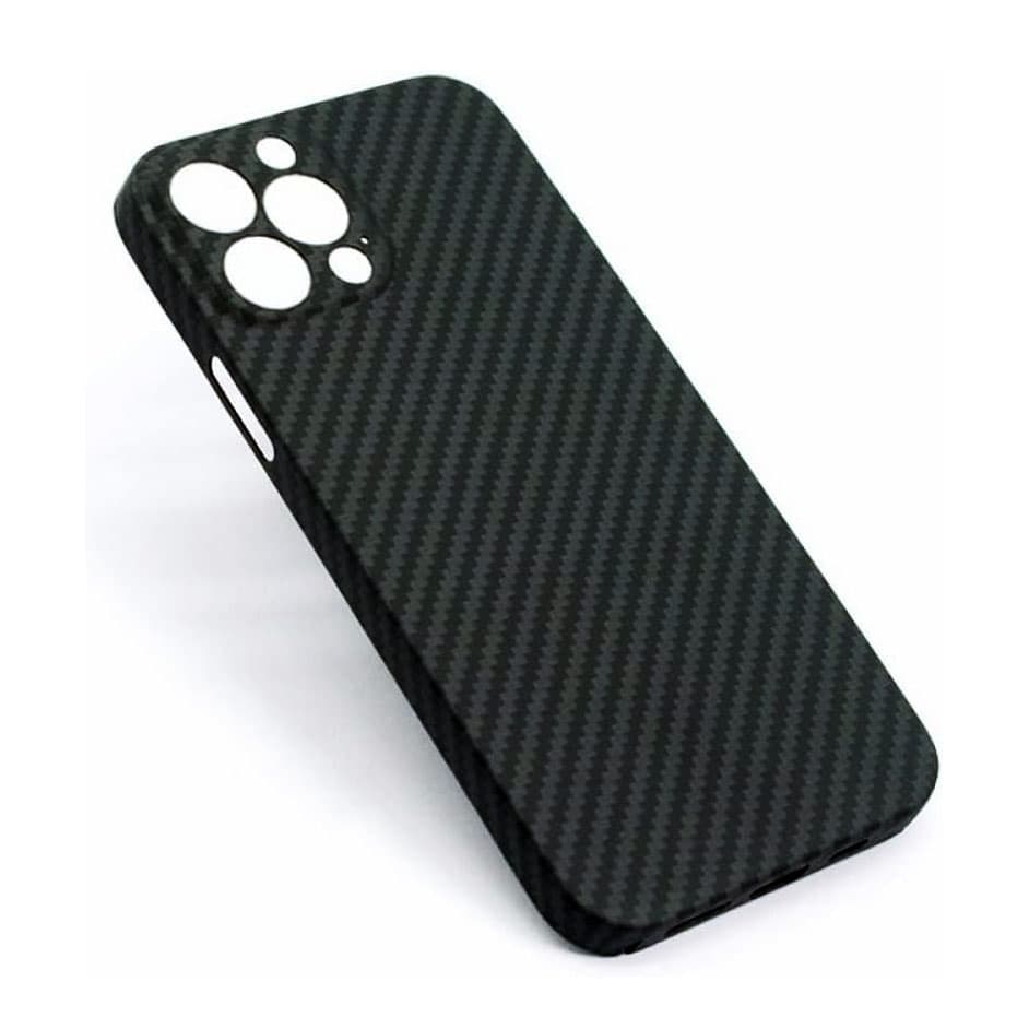 Husa Kevlar » iPhone 14 Pro Max, Aramid Fiber, UltraThin, Black 1