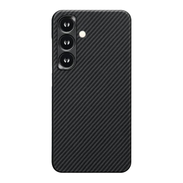 Husa Kevlar » Samsung S25, Aramid Fiber, MagSafe UltraThin, Black [M] 1