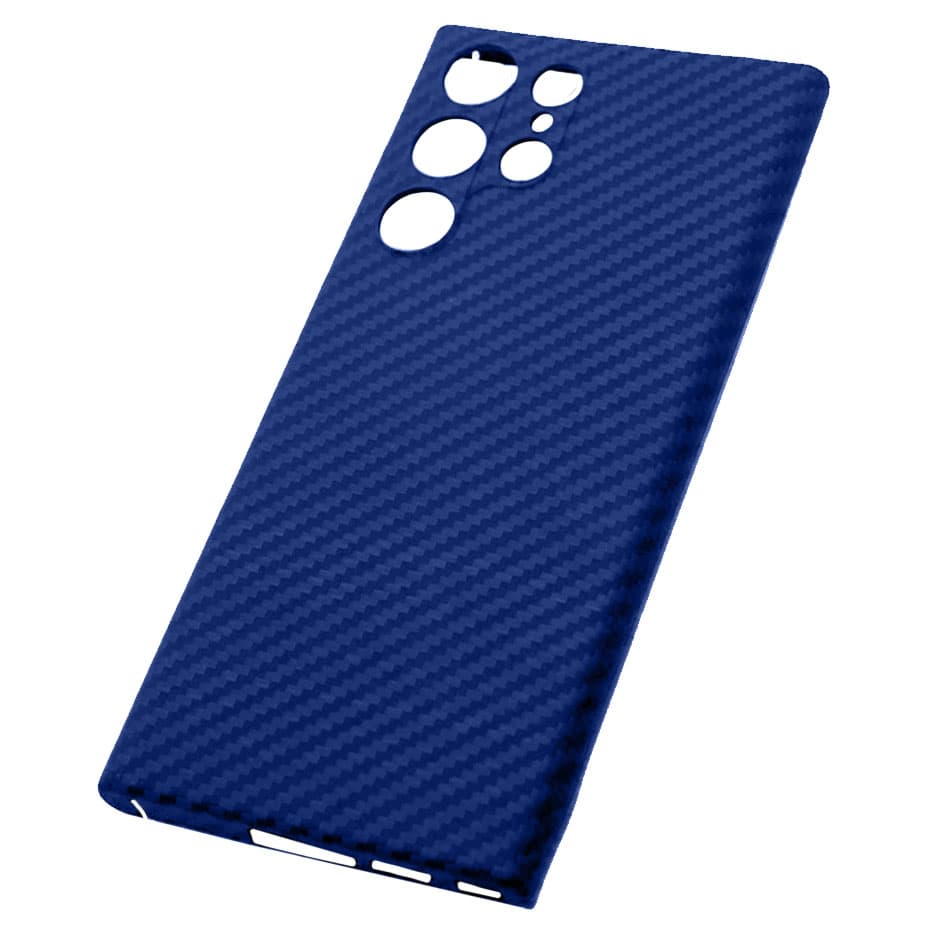 Husa Kevlar » Samsung S21 Ultra, Aramid Fiber, UltraThin, Blue 1