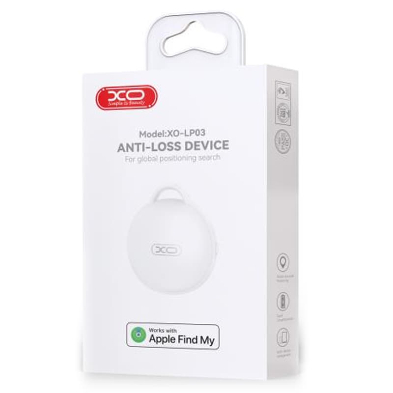 XO (LP03) - Dispozitiv tiP AirTAG, anti-pierdere, compatibil functie FindMy MFI, WHITE 1