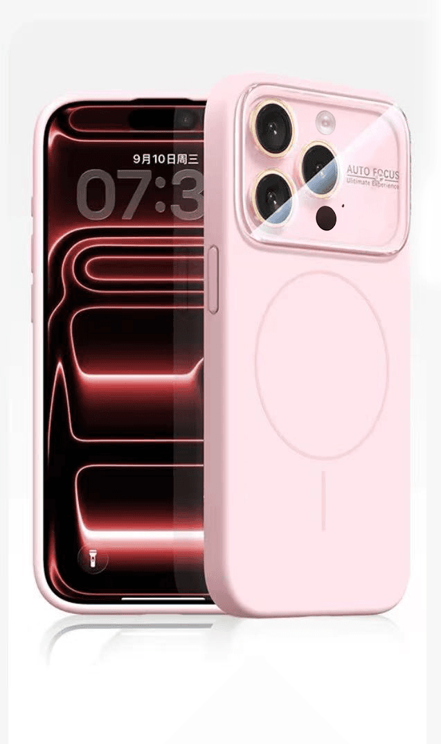 Husa MagConverse » iPhone 15 Pro, UltraThin, Magnetic FlexiCase, Sand Pink 1