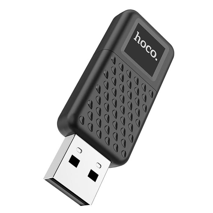 Hoco (UD6) - Memory Stick, USB-A 2.0, High Speed Flash Drive, 128GB, Black 1