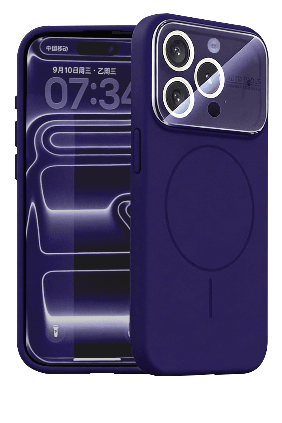 Husa MagConverse » iPhone 13 Pro, UltraThin, Magnetic FlexiCase, Purple 1