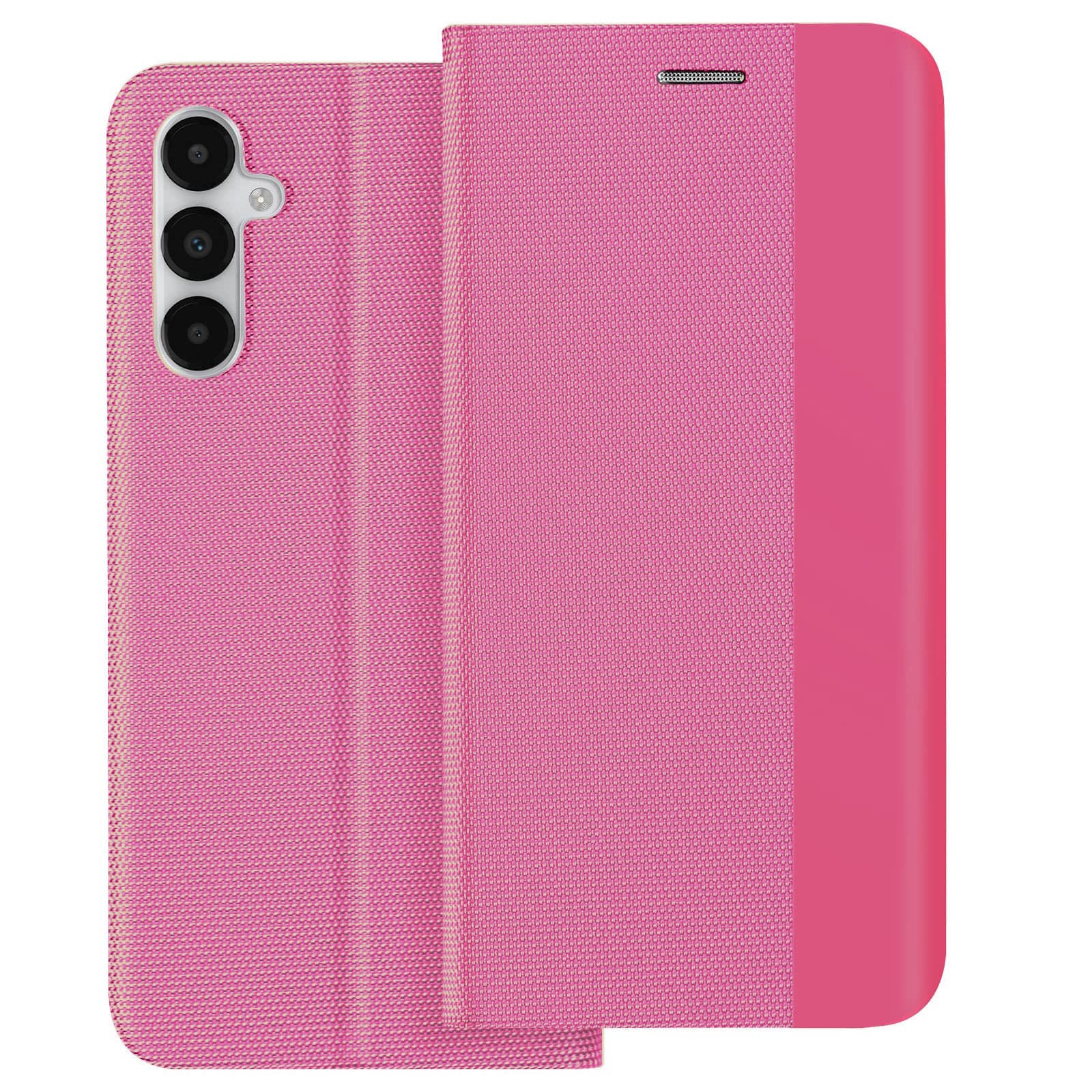 Husa FlipSense » Samsung A32 4G - Magnetic Shell, Dark Pink 1