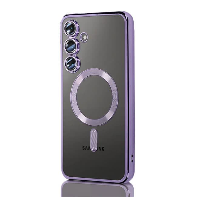 Husa Plating » Samsung A57, MagSafe, ElectroEdge, Purple 1