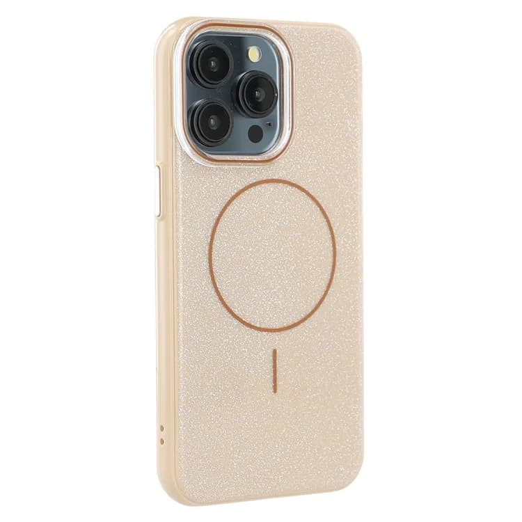 Husa Mag Glitter » Samsung S25 Ultra, MagCase, PC, Shinny, Gold 1