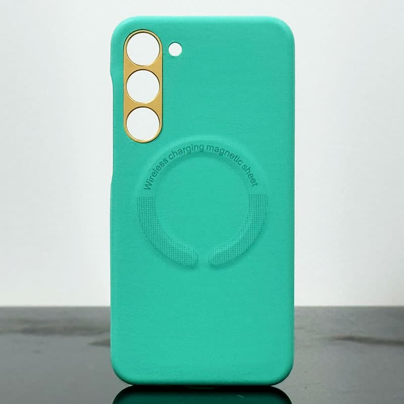 Husa Kraft » Samsung S23 Ultra, MagCase, Eco-Leather, Turquoise 1