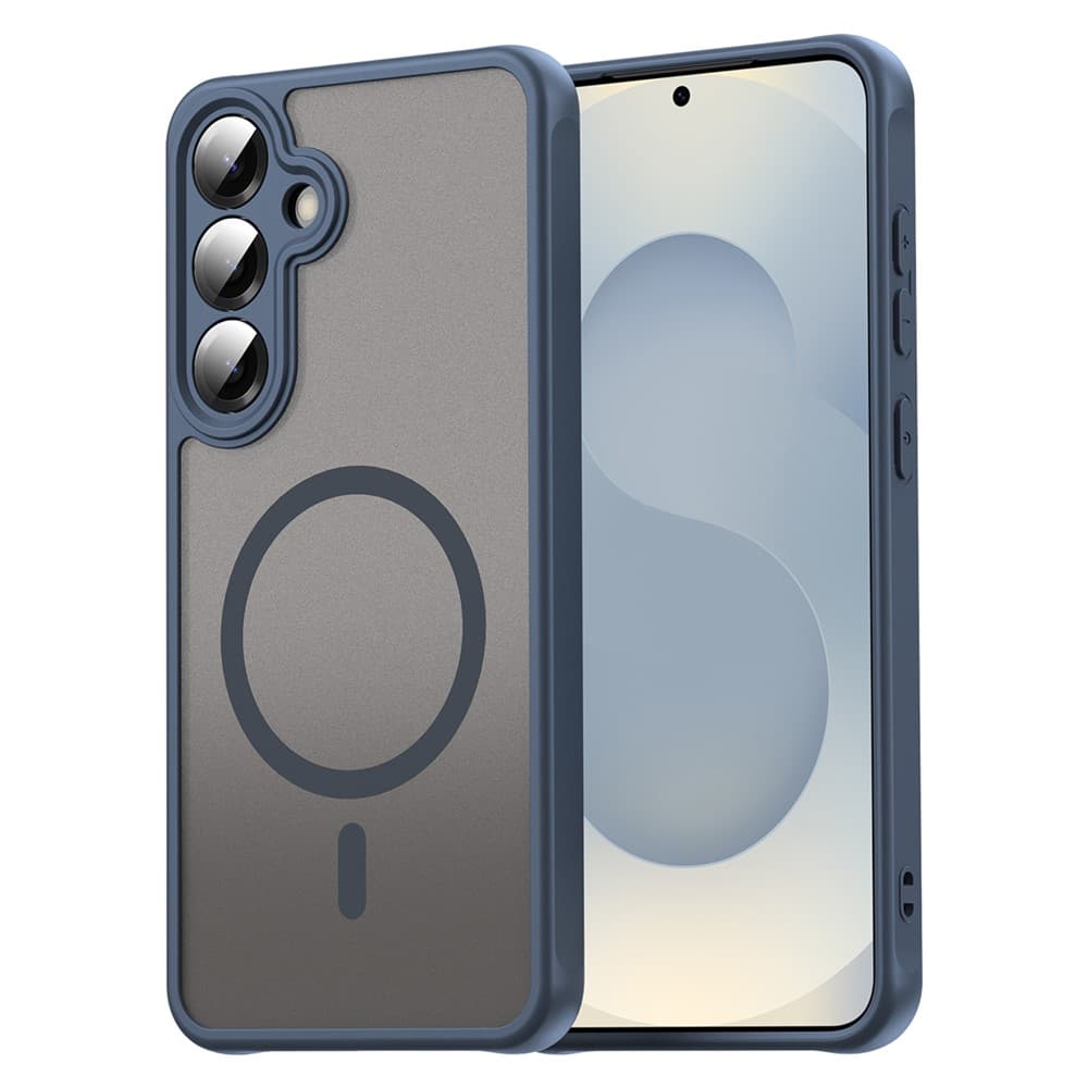 Husa MagFrost Pro » Samsung Galaxy A15 - Matte MagSafe, Frosted, frame Navy Blue 1