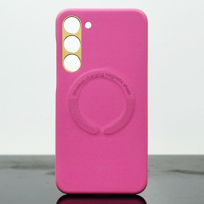 Husa Kraft » Samsung S23, MagCase, Eco-Leather, Dark Pink 1
