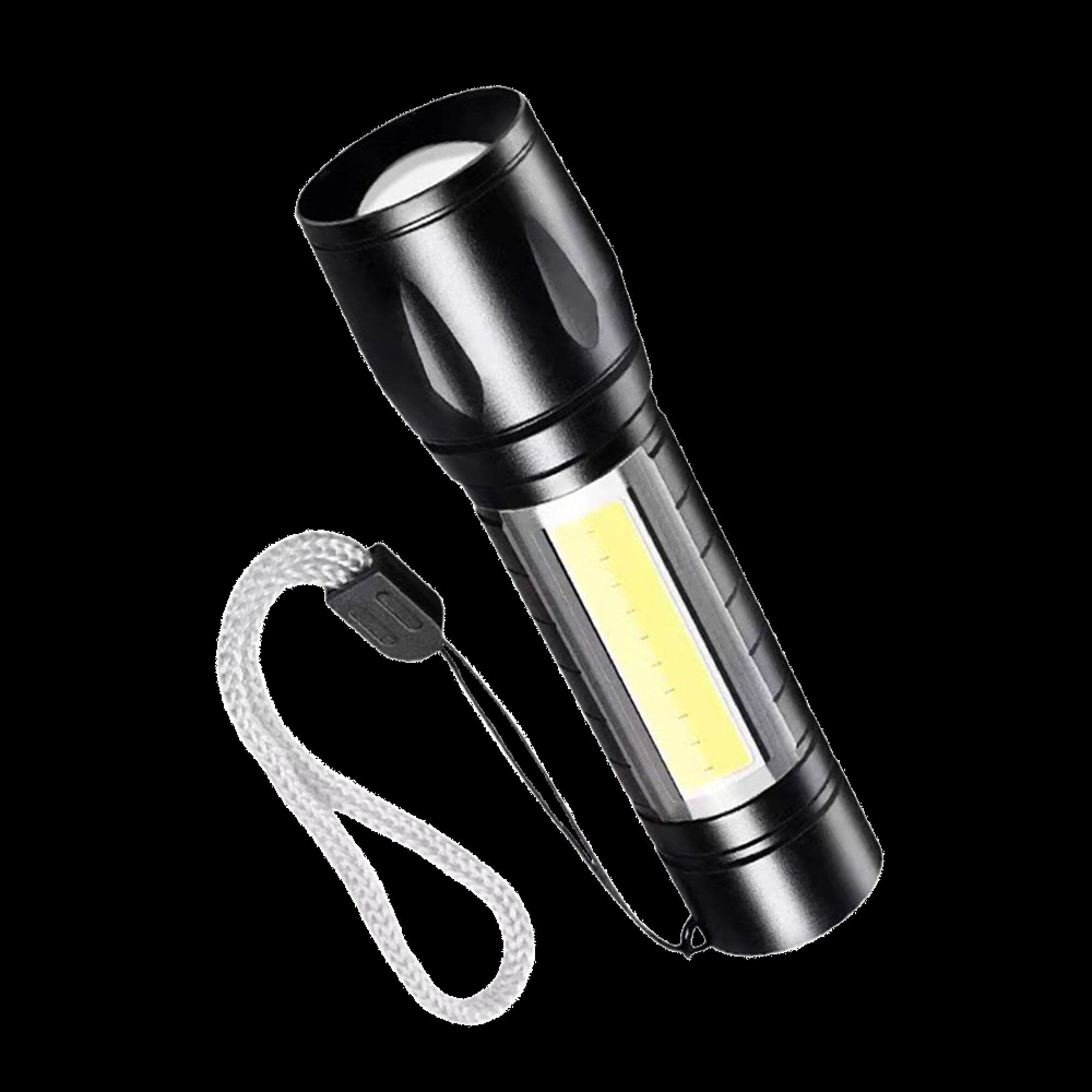 X-start (EL006) - Lanterna LED, Zoom radius 200m, 350LM, 3W, Black 1