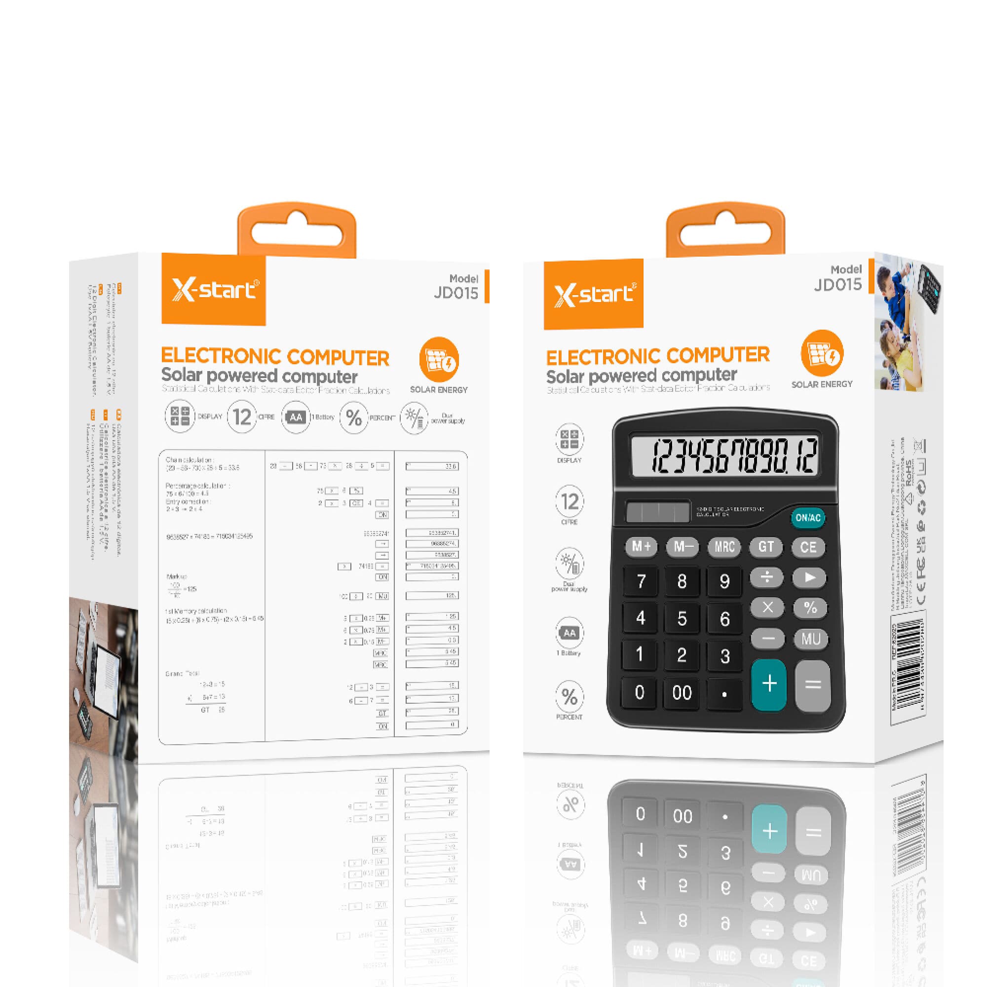X-Start ( JD015) - Calculator de birou, Black 1