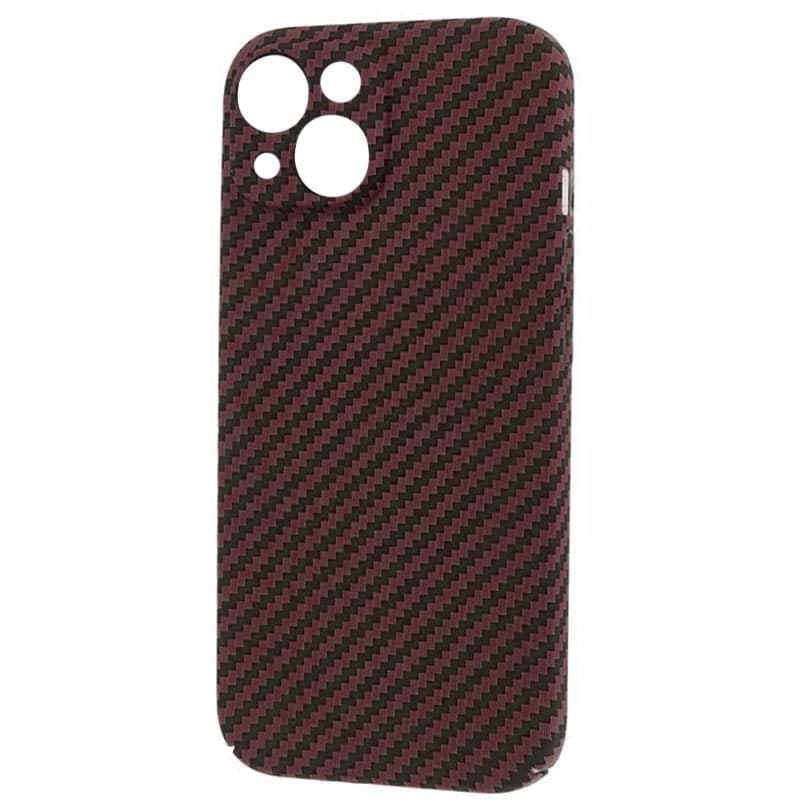 Husa iPefet Carbon » iPhone 11 Pro Max, Kevlar Pattern, Red 1