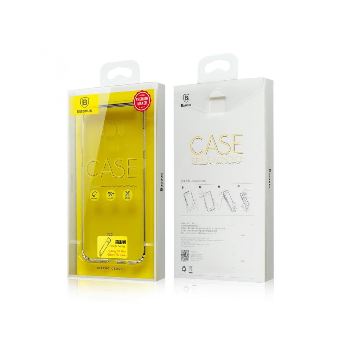 Husa Baseus » Samsung S9, UltraThin, TPU, Grey