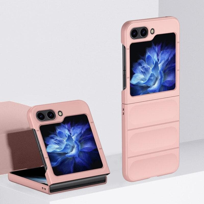 Husa Strip - Samsung Z Flip6 - Matte, ShockProof, Pink 1