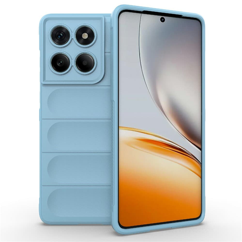 Husa Wave » Motorola Edge 70 Fusion, Grip Anti-Shock, TPU, Baby Blue 1