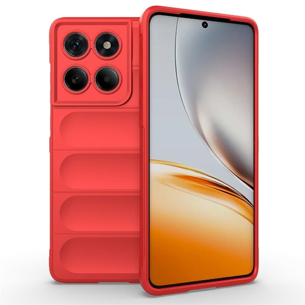 Husa Wave » Motorola Edge 70 Fusion, Grip Anti-Shock, TPU, Pure Red