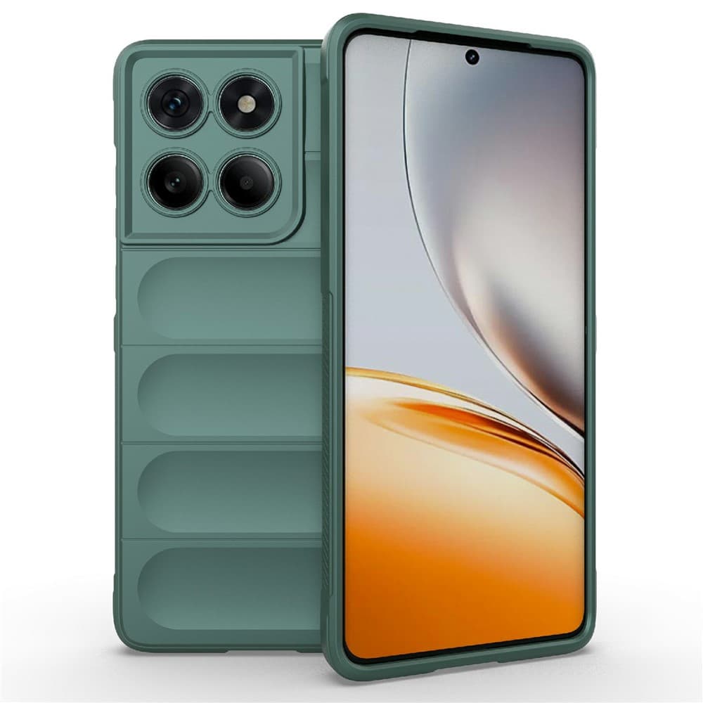 Husa Wave » Motorola Edge 60 Fusion, Grip Anti-Shock, TPU, Deep Green