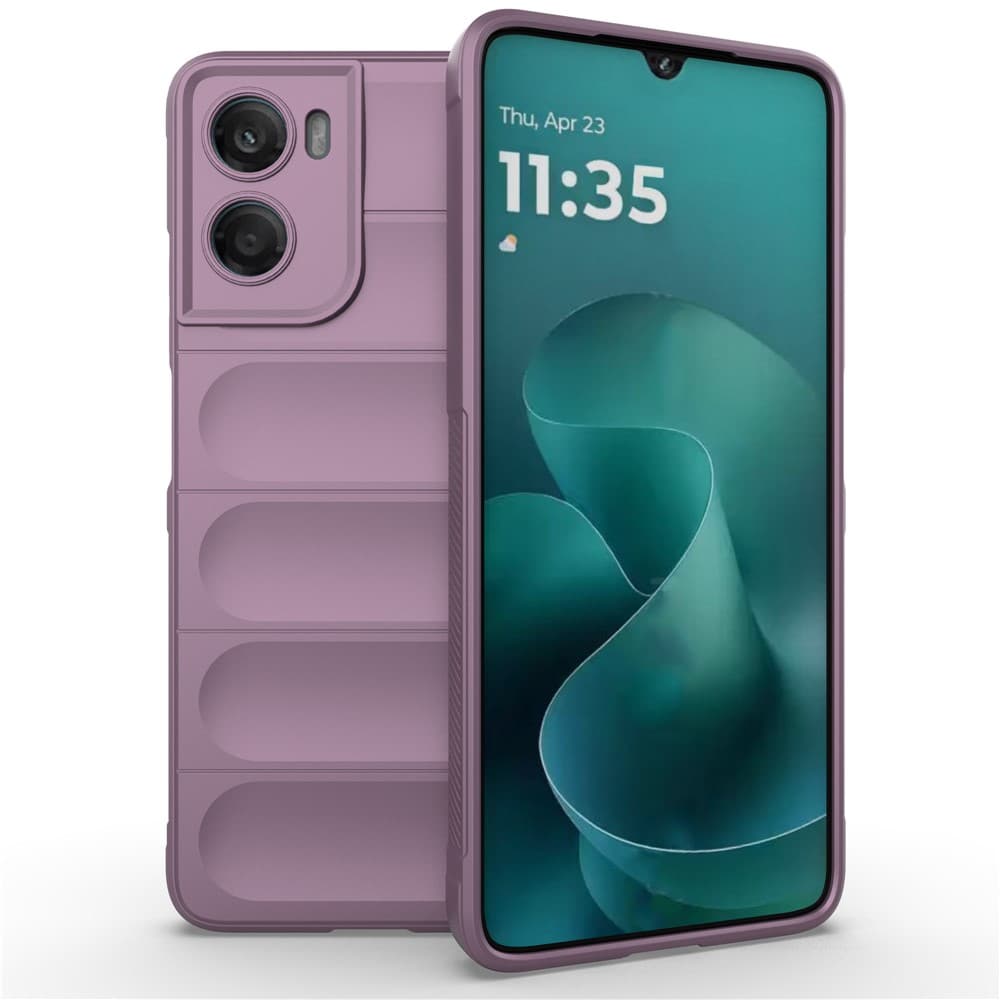 Husa Wave » Motorola Moto G06, Grip Anti-Shock, TPU, Light Purple 1