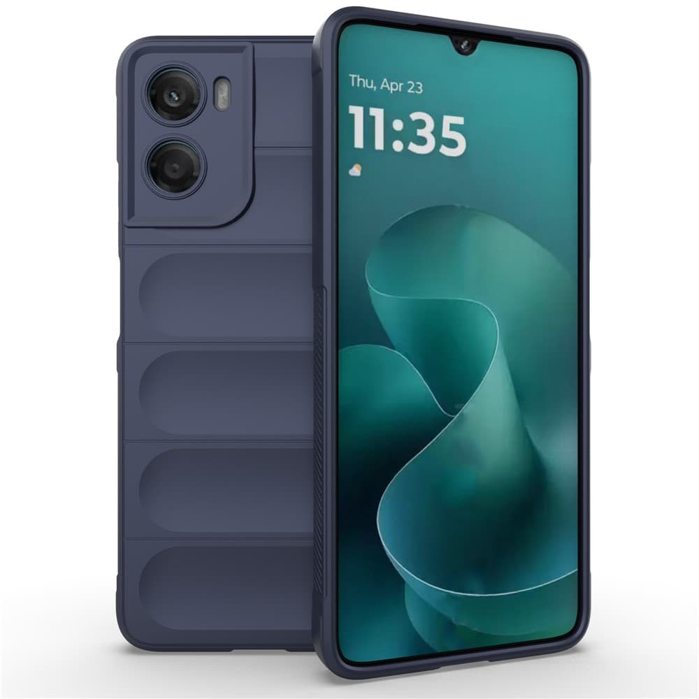 Husa Wave » Motorola Moto G06, Grip Anti-Shock, TPU, Navy Blue