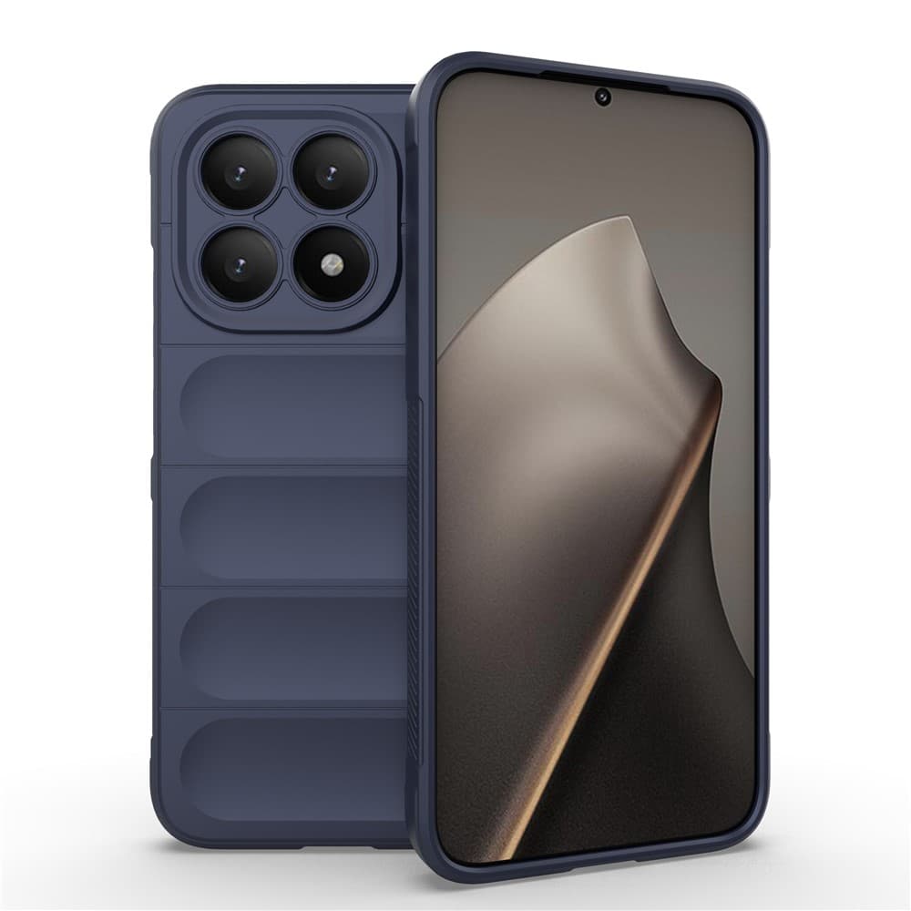 Husa Wave » Xiaomi 15T, Grip Anti-Shock, TPU, Navy Blue 1