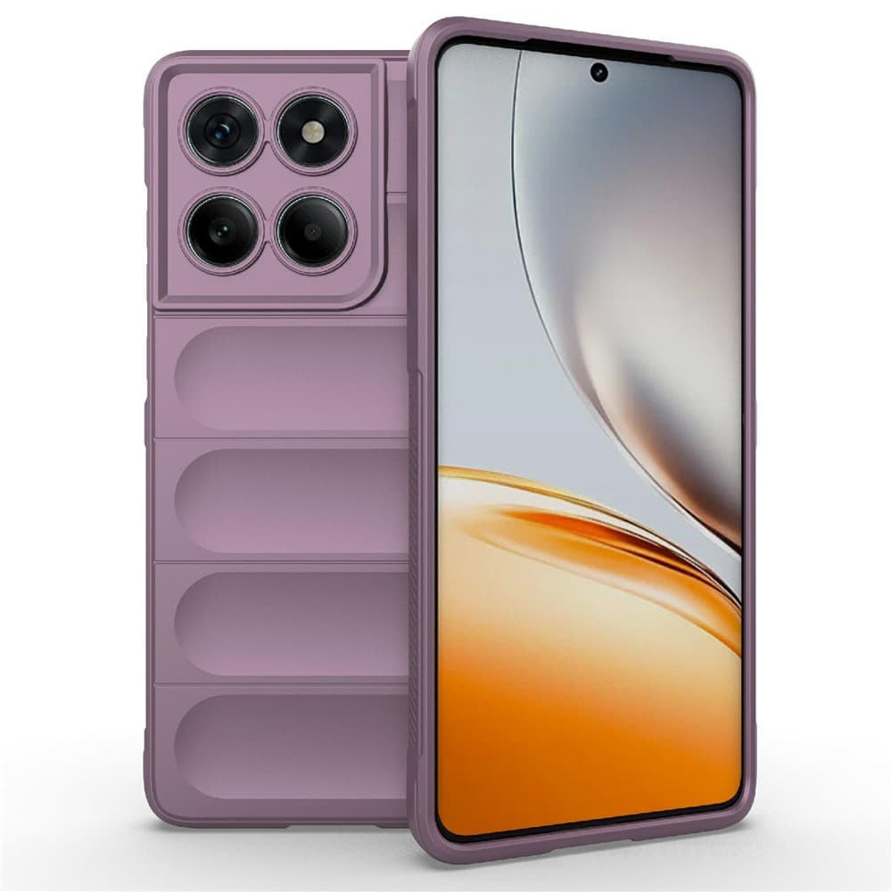 Husa Wave » Motorola Edge 70 Fusion, Grip Anti-Shock, TPU, Light Purple