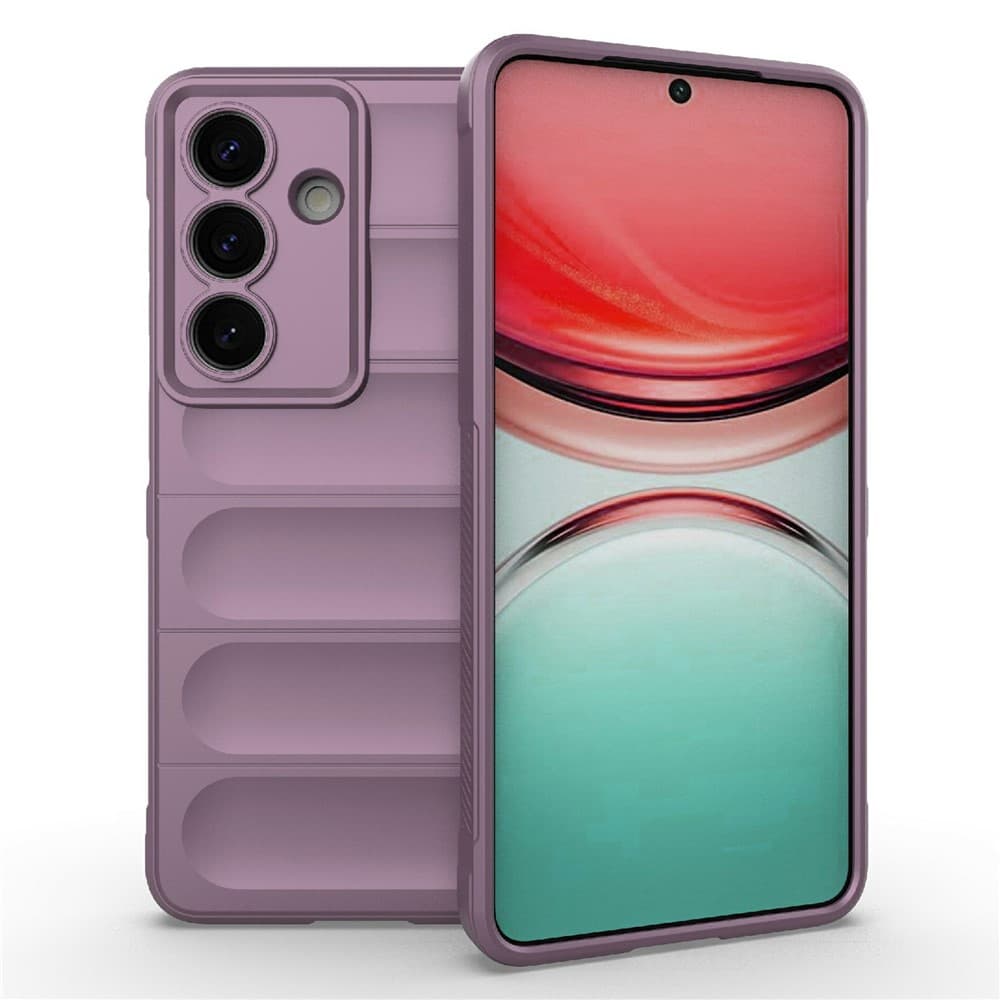 Husa Wave » Samsung Galaxy S26 Plus, Grip Microfiber, ShockProof, Light Purple 1