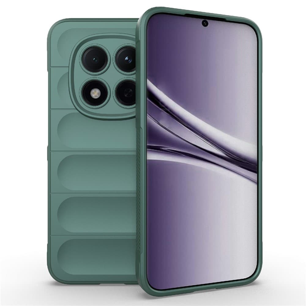 Husa Wave » Xiaomi Redmi Note 15 Pro 4G, Grip Anti-Shock, TPU, Deep Green 1