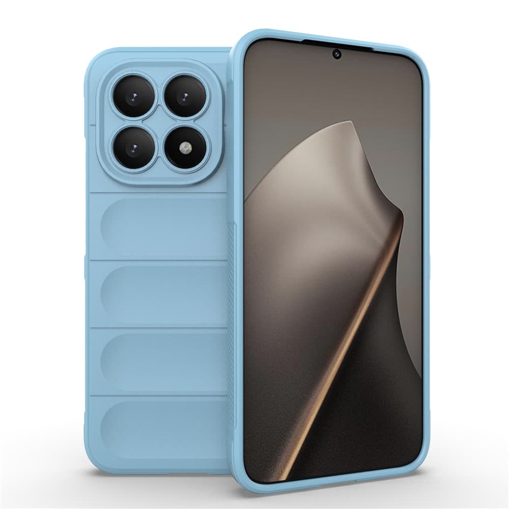 Husa Wave » Xiaomi 15T, Grip Anti-Shock, TPU, Deep Green 1