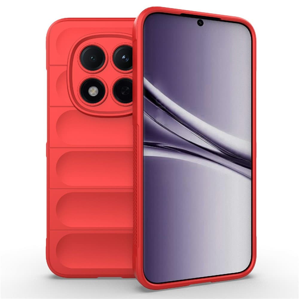 Husa Wave » Xiaomi Redmi Note 15 Pro 4G, Grip Anti-Shock, TPU, Pure Red 1