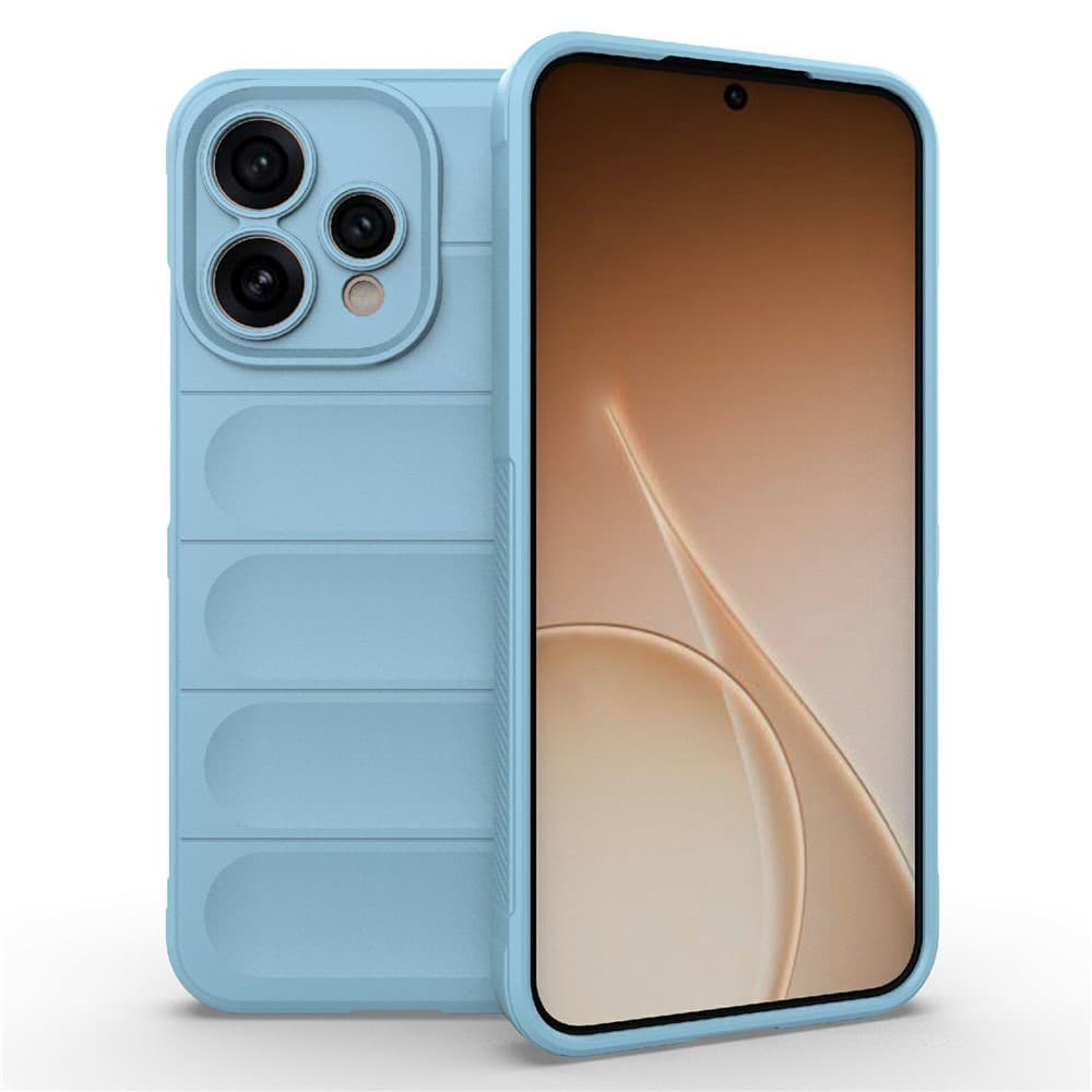 Husa Wave » Oppo Reno 15, Grip Anti-Shock, TPU, Baby Blue 1