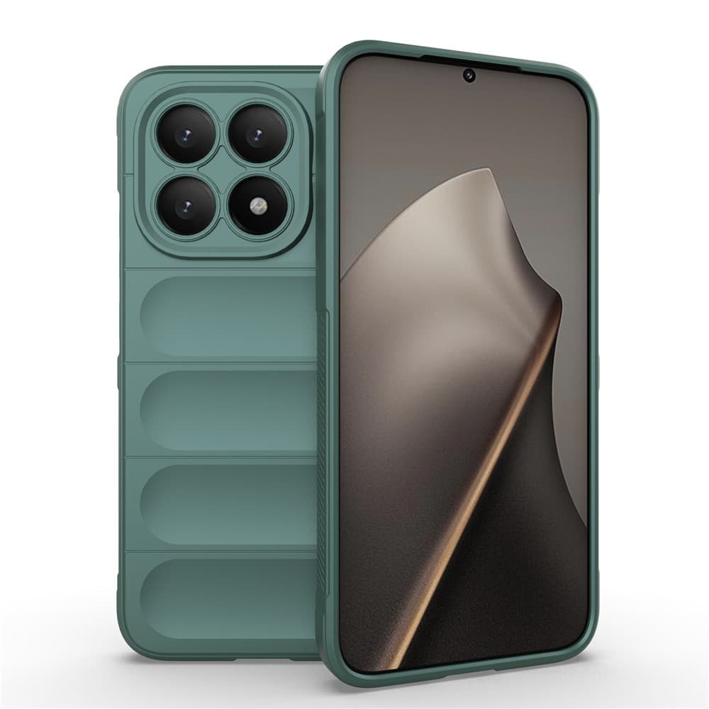 Husa Wave » Xiaomi 15T, Grip Anti-Shock, TPU, Night Black 1