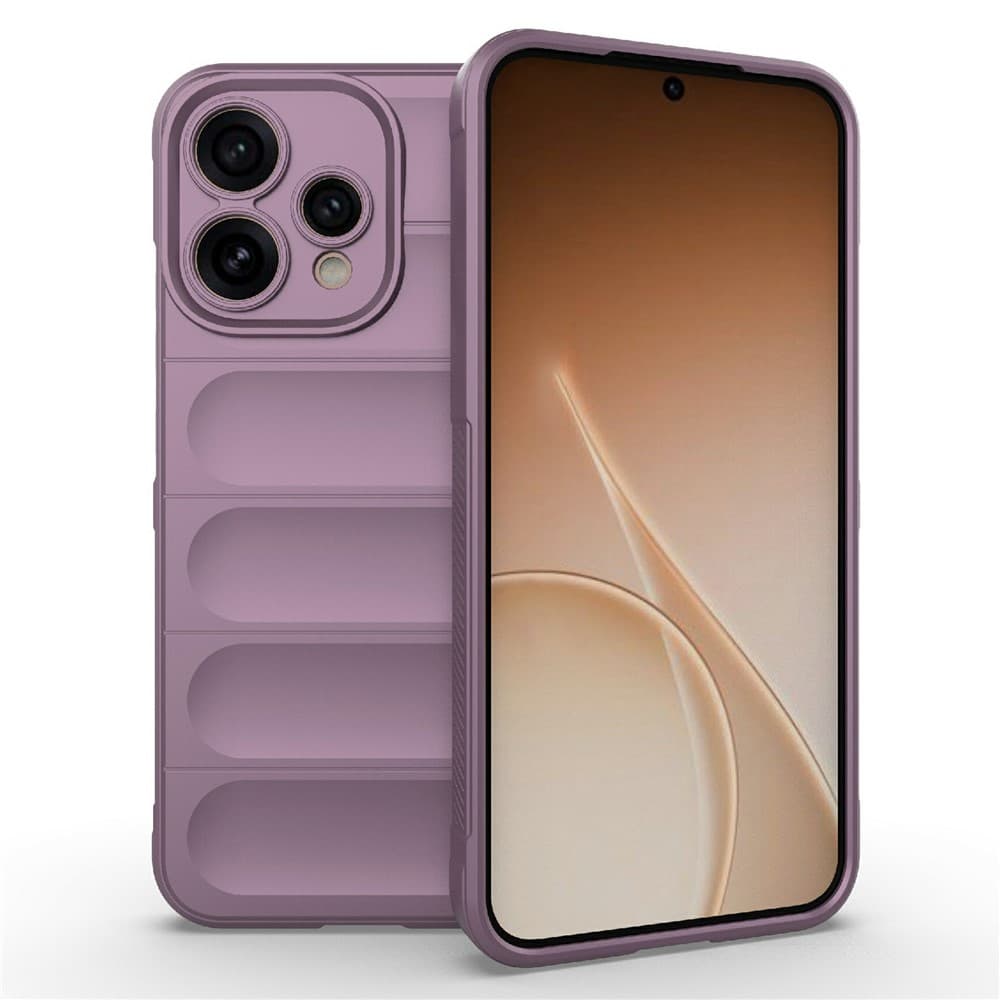 Husa Wave » Oppo A6 Pro 5G, Grip Anti-Shock, TPU, Light Purple 1
