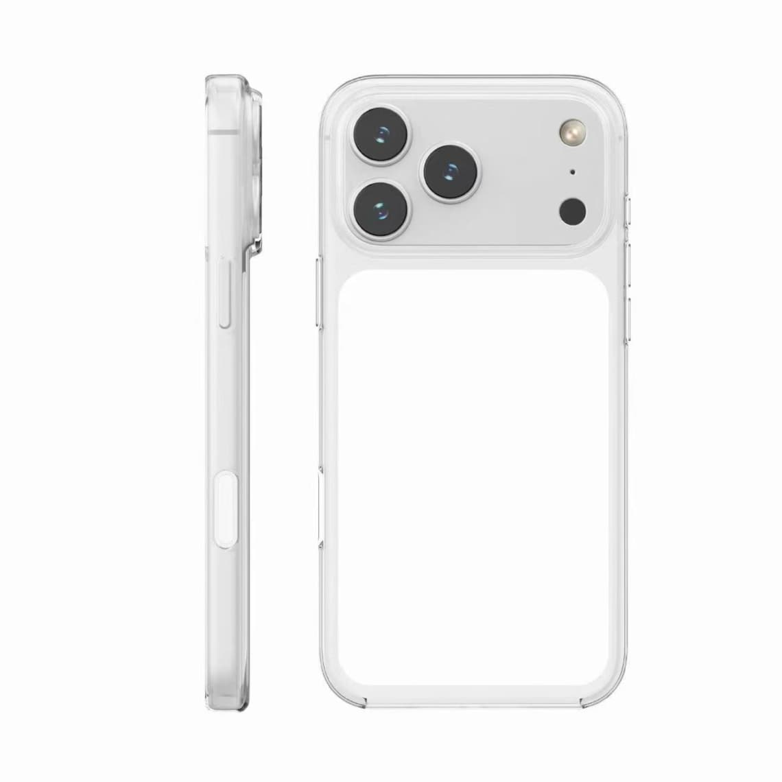 Husa Pure MagIC » iPhone 16 , Acril, MagSafe, Premium, White/CLEAR 1