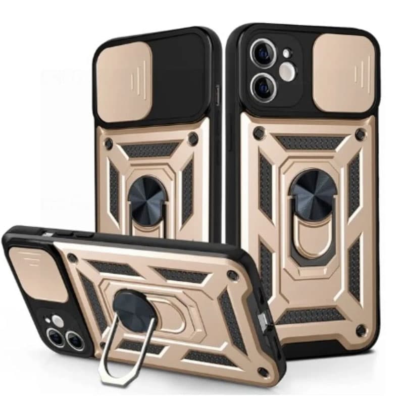Husa Armor » Samsung A17,RingStand CamSlide, Gold