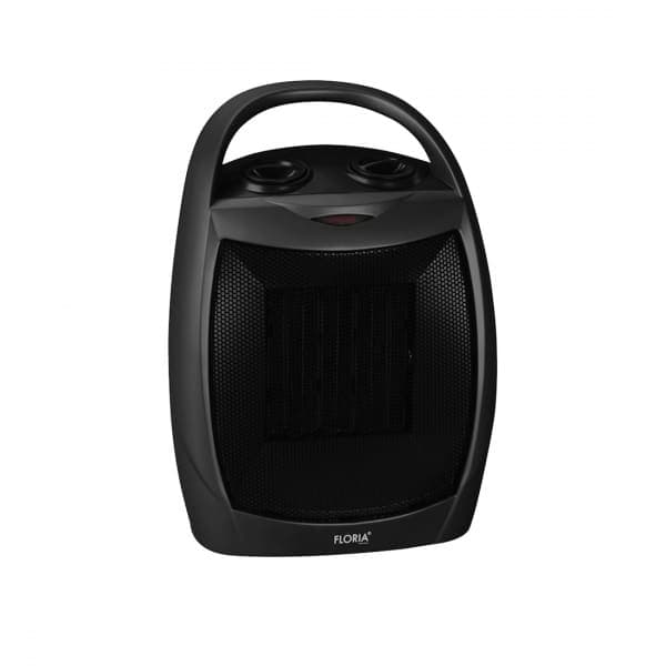 Aeroterma Ceramica, Putere 1500W, 2 trepte de reglare temperatura+aer rece, Termostat reglabil, Sistem siguranta impotriva rasturnarii / ZLN 6188