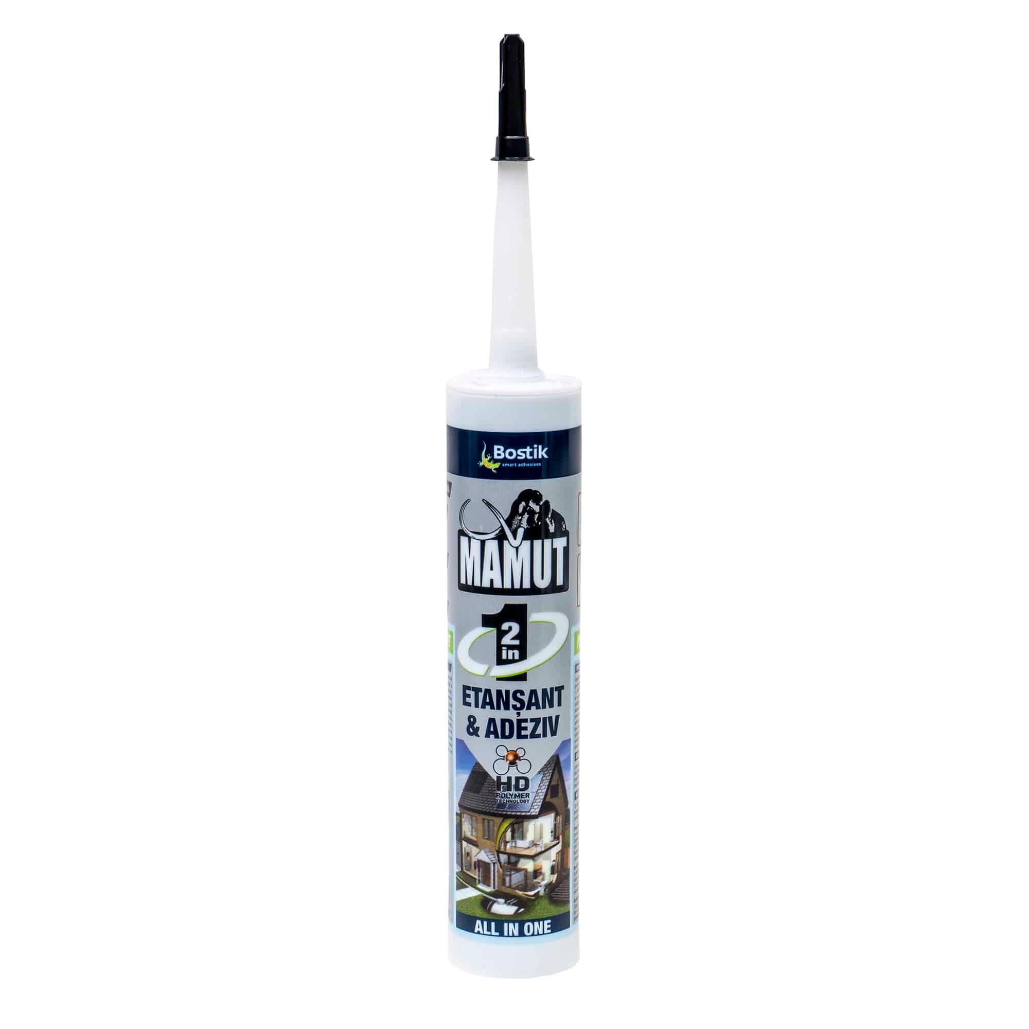 Adeziv, mamut seal universal negru, 290ml / D1184114