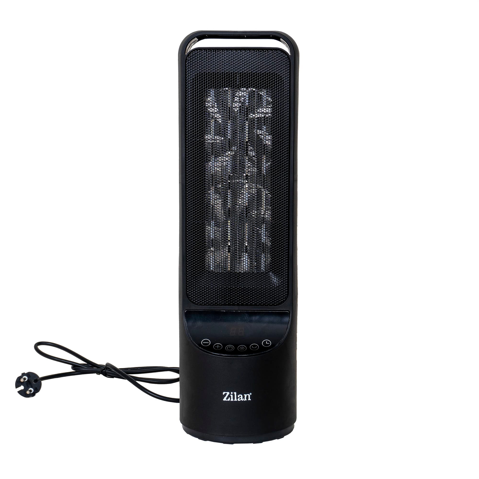 Aeroterma ceramica turn, putere 2000W, timer 12H, 2 trepte de viteza, cu telecomanda / ZLN 2052