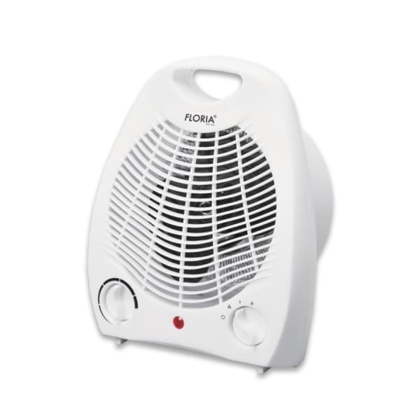Aeroterma alba cu 2 trepte de putere 1000W/2000W si indicator luminos / ZLN 6151