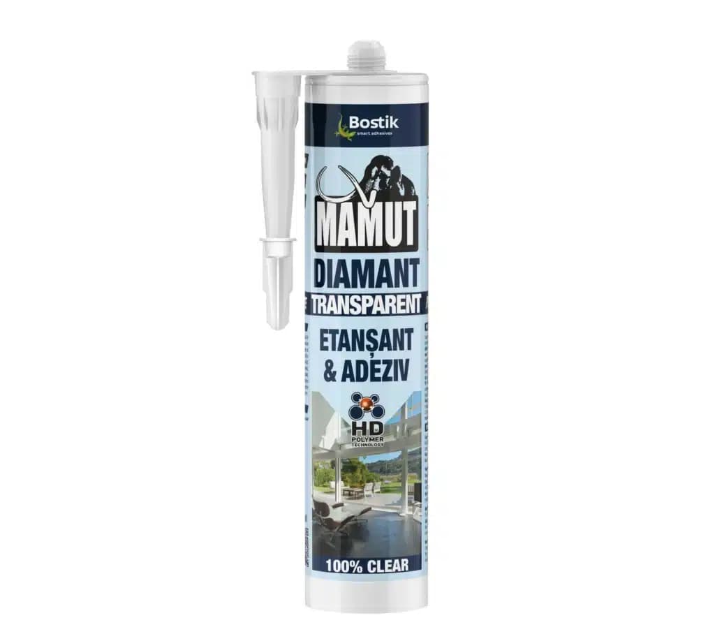 Adeziv si izolant mamut seal universal, transparent, 290 ml / D 1184112