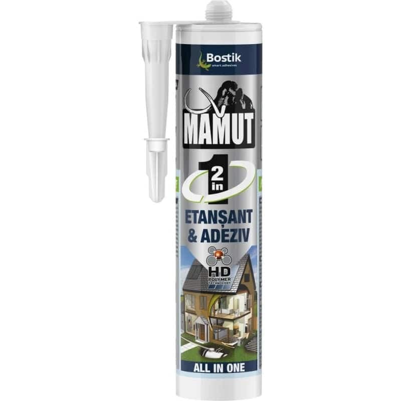 Adeziv si izolant mamut seal universal, maro, 290 ml Bostik / D1184113