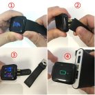 Ceas Smartwatch 116 Plus, 1.30 inch IPS, Bluetooth 4.0, monitorizare puls, aplicatii sport, negru