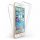 Husa protectie iPhone 6/6S (fata + spate) Fully PC & PET 360°, transparenta