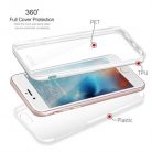 Husa protectie iPhone 6/6S (fata + spate) Fully PC & PET 360°, transparenta