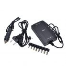 Incarcator universal casa si auto pentru laptop, 9 capete, port USB, 100W, negru