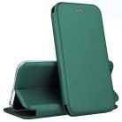 Husa protectie Motorola Moto E13, Prestige Book, inchidere magnetica, verde