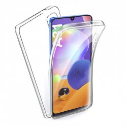   Husa Full TPU 360° pentru Samsung Galaxy A31 (fata + spate), transparenta