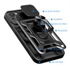 Husa Apple iPhone 15 Pro, Camshield Armor, inel sustinere, protectie camera, aurie