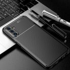 Husa Carbon Fiber pentru Samsung Galaxy A25, aspect carbon, neagra