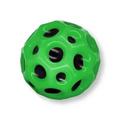 Minge saltareata Super Space Ball / Bouncy Ball, 7 cm, verde