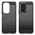 Husa protectie Honor 200 Lite, Carbon Stripe, TPU flexibil, neagra